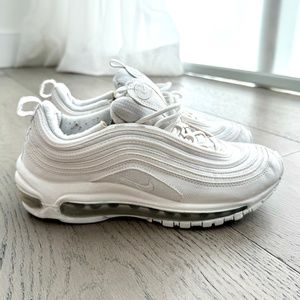 Nike Air Max 97 Big Kid's Shoes in White
